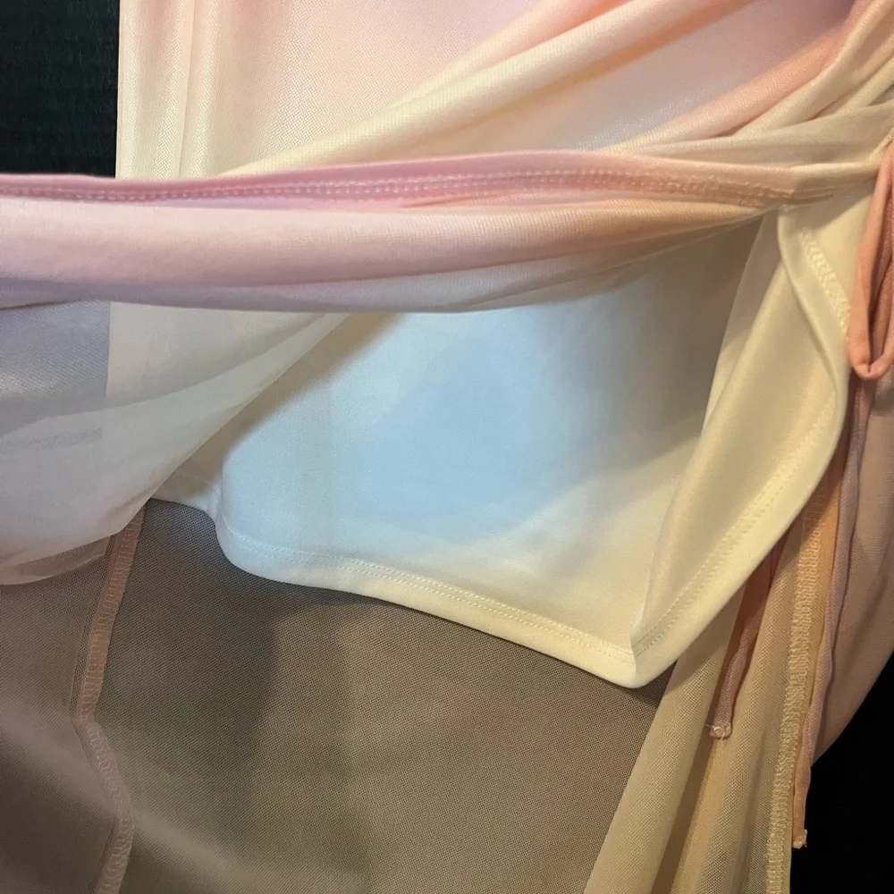 GB Maxi skirt Pink and purple XL NWT - Picture 4 of 6